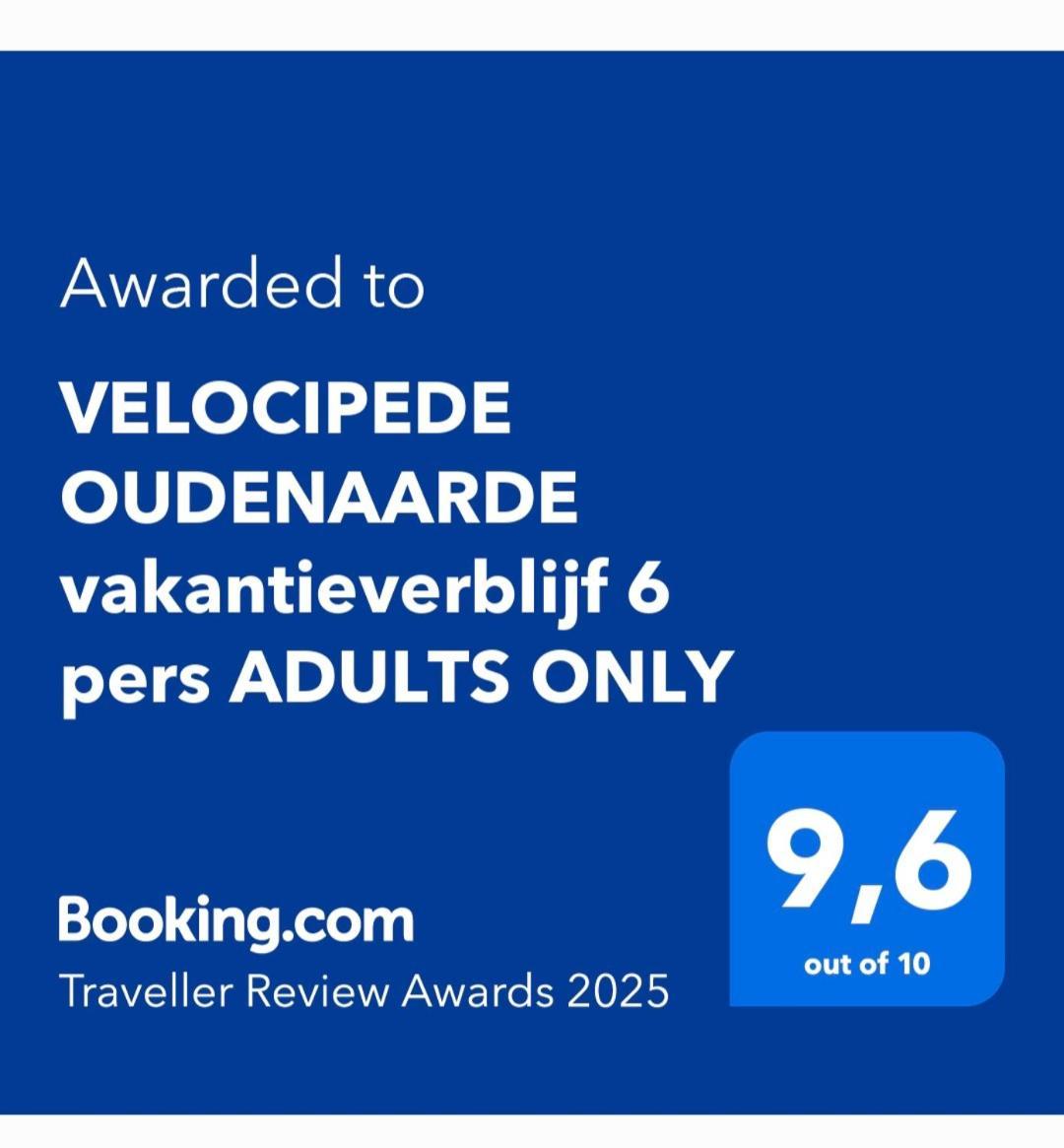 Velocipede Oudenaarde Vakantieverblijf 6 Pers (Adults Only) Екстериор снимка